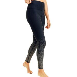 Mono B Metallic Raindrop Foil High-Waist Leggings APH2792